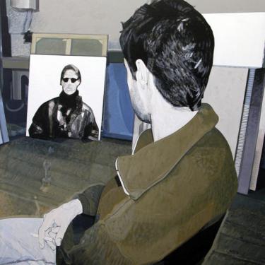L'atelier n.2, 1997, 125x100 cm