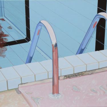 Hiver, 2012, acryl su toile, 125x100cm
