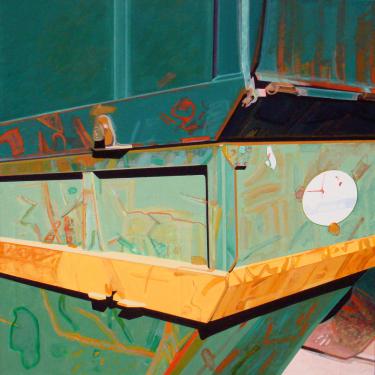 Container, 2011, acryl sur toile